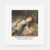 Serviette En Papier Les aventures d'Alice dans le traumatisme crânien (Devant)