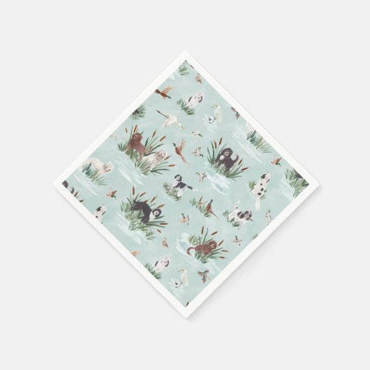 SERVIETTE EN PAPIER LES BARBETS (Coin)