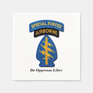 Serviette En Papier Les Berets verts des forces spéciales SFGA SFG SF