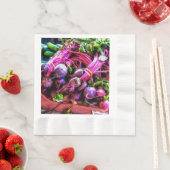 Serviette En Papier Les betteraves (En situation)