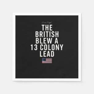Serviette En Papier Les Britanniques Ont Fait Briller Treize Colonnes