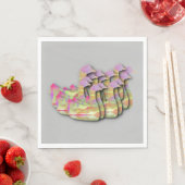 Serviette En Papier Les Canards De La Faune En Foule (En situation)