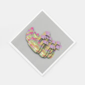 Serviette En Papier Les Canards De La Faune En Foule (Coin)