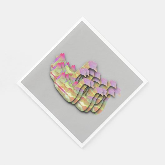 Serviette En Papier Les Canards De La Faune En Foule (Coin)