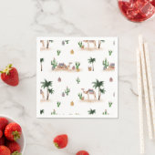 Serviette En Papier Les Chameaux (En situation)