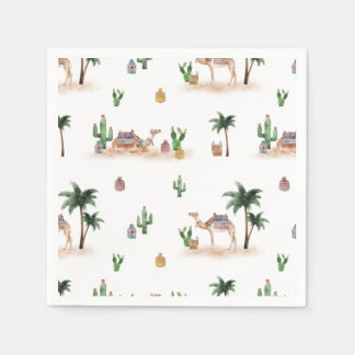 Serviette En Papier Les Chameaux