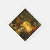 Serviette En Papier Les chatons en jeu (Coin)