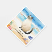 Serviette En Papier Les chats sont les êtres cool ultimes (Coin)