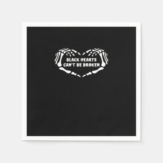 Serviette En Papier Les coeurs ne peuvent pas être classiques (Devant)