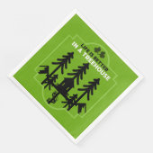 Serviette En Papier Les Enfants De Treehouse Retournent À L'École (Coin)