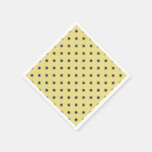 Serviette En Papier Les étoiles bleues de la Marine (Coin)