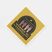 Serviette En Papier Les Femmes À La Direction (Coin)