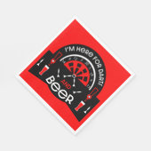 Serviette En Papier Les fléchettes de pub classiques (Coin)