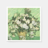 Serviette En Papier Les fleurs de Van Gogh dans Vase (Devant)