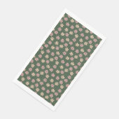 Serviette En Papier Les Fleurs Fleurissent Pour Leur Propre Joie (Coin)