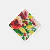 Serviette En Papier Les fleurs vivaces (Coin)