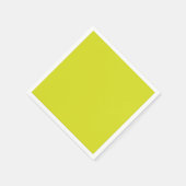 Serviette En Papier Les formes géométriques jaunes et oranges sont dis (Coin)