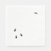 Serviette En Papier Les Fourmis À Votre Pique-Nique (Devant)