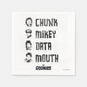 Serviette En Papier Les Goonies | Couche, Mikey, Données, Bouche (Devant)