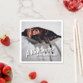 Serviette En Papier Les Griffes de la nuit | Freddy Krueger Peeking (En situation)