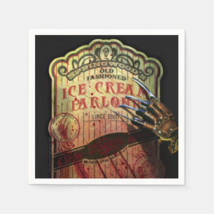 Serviette En Papier Les Griffes de la nuit   Springwood's Ice Cream