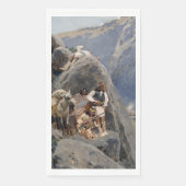 Serviette En Papier Les guerriers d'Apache : une embuscade sur la cava (Devant)