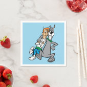 Serviette En Papier Les Jetsons | George & Astro Buddies (En situation)