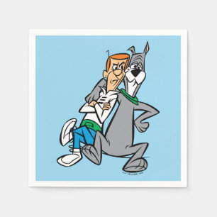 Serviette En Papier Les Jetsons   George & Astro Buddies
