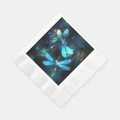 Serviette En Papier Les libellules du lac (Coin)