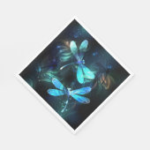 Serviette En Papier Les libellules du lac (Coin)