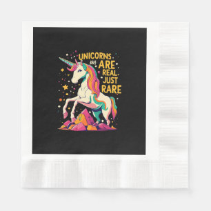 Serviette En Papier Les licornes sont réelles, juste rares