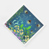 Serviette En Papier Les lucioles (Coin)