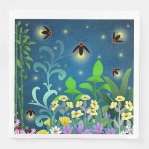 Serviette En Papier Les lucioles