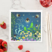 Serviette En Papier Les lucioles (En situation)