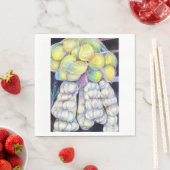 Serviette En Papier Les Merveilles des Marchés Occidentaux, Singapour (En situation)