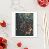 Serviette En Papier Les miracles de Saint-Salvador d'Horta (En situation)