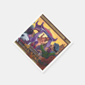 Serviette En Papier Les nouveaux vêtements de l'empereur (Coin)