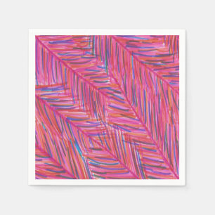 Serviette En Papier Les nuits tropicales chaudes