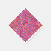 Serviette En Papier Les nuits tropicales chaudes (Coin)