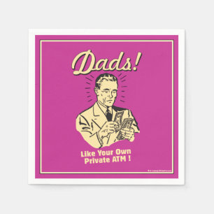Serviette En Papier Les papas : Comme son propre distributeur de bille