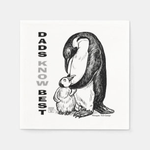 Serviette En Papier Les papas connaissent mieux