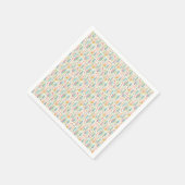 Serviette En Papier Les Parfums Sont Le Sentiment Des Fleurs (Coin)