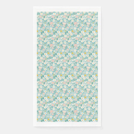 Serviette En Papier Les parfums sont les sentiments des fleurs (Devant)