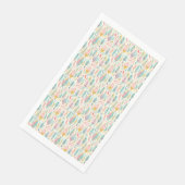 Serviette En Papier Les parfums sont les sentiments des fleurs (Coin)