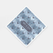 Serviette En Papier Les Patters de Christmas Blue ID861 (Coin)