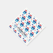 Serviette En Papier Les petits gâteaux patriotiques (Coin)