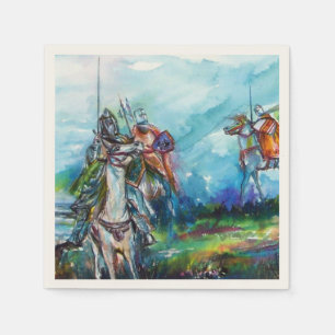 SERVIETTE EN PAPIER LES RIDERS DANS LA TEMPÊTE