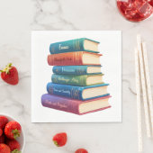 Serviette En Papier Les romans de Jane Austen VIII (En situation)