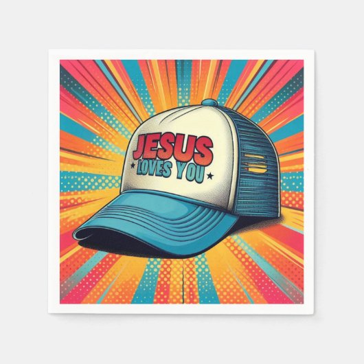 Serviette En Papier Les serviettes de Jésus ! (Devant)