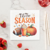 Serviette En Papier Les serviettes de la saison (En situation)